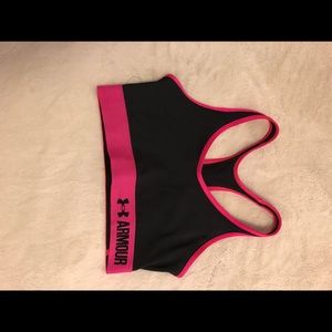Under Armour sports bra pink grey reversible xs